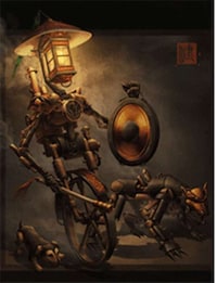 Oriental Steampunk Art Image 2