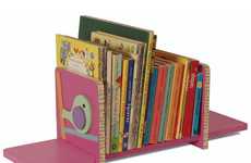 Adjustable Kiddie Bookshelves