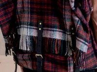 Oversized Plaid Knapsacks Image 5