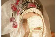 Gauzy Embroidered Veils