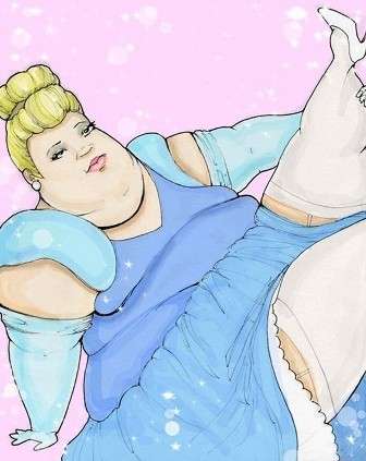 Overweight Heroine Illustrations