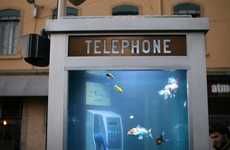 Public Phone Fish Tanks