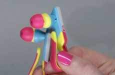 Funky Neon Earphones