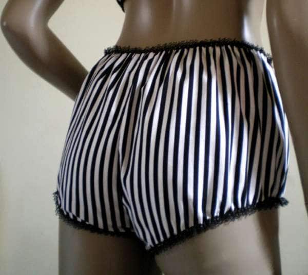 Retro Striped Bloomies