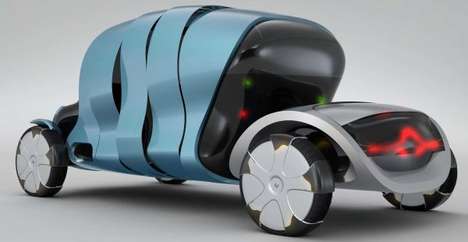Sun-Powered Concept Cars