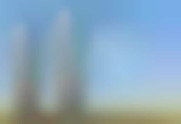 Honeycombed Twin Towers