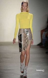Glamorous Snakeskin Gowns Image 2