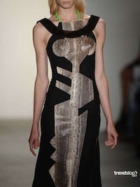 Glamorous Snakeskin Gowns Image 6