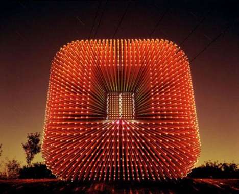 Illuminated Aluminum Artwork