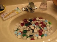 Bottle Top Pointillism Image 2
