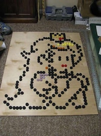 Bottle Top Pointillism Image 5