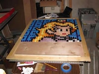 Bottle Top Pointillism Image 7