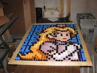 Bottle Top Pointillism Image 8