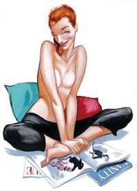 Racy Retro Art Image 3