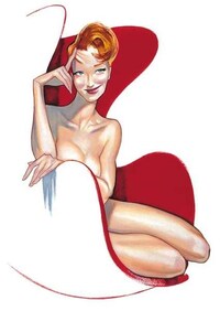 Racy Retro Art Image 8