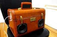 Vintage Luggage Speakers