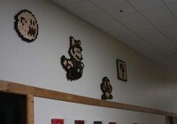 8-Bit Wood Art Image 8
