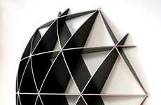 Honeycomb Wall Shelves