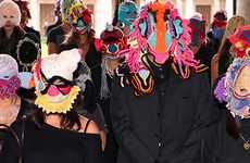 Crazy Crocheted Masks