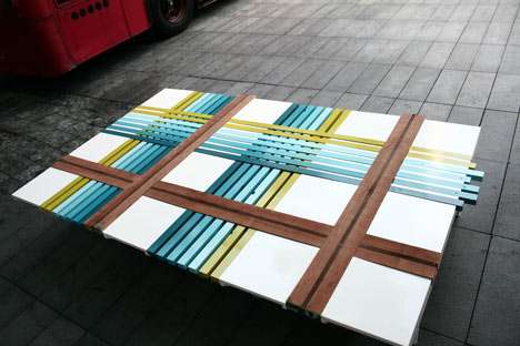 Playful Plaid Seating Image 2