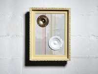 Framed Upcycled Speakers Image 2