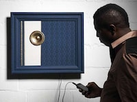 Framed Upcycled Speakers Image 7