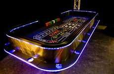 Illuminated Gambling Stands