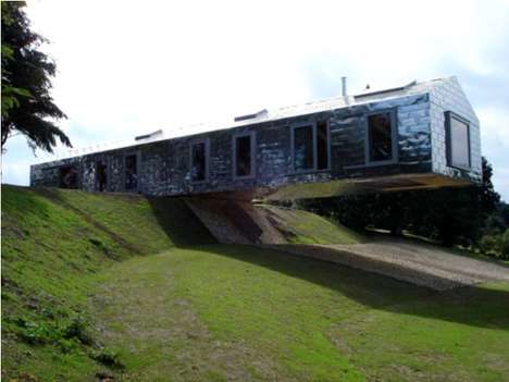 Hanging Hillside Homes