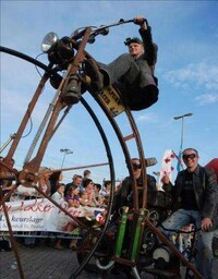 Oversized Steampunk Trikes Image 3