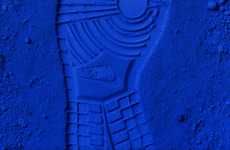Blue Shoe Art