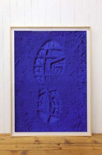 Blue Shoe Art Image 2