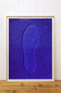 Blue Shoe Art Image 3