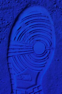 Blue Shoe Art Image 5