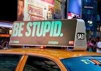 LED Taxi Cab Ads