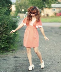 Flirty Coral Frocks Image 8