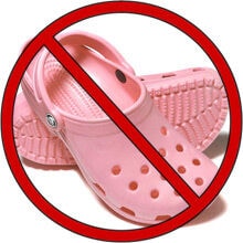 Hazardous Crocs