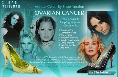 Celebs Design Pumps For Charity