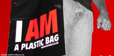 "I AM A Plastic Bag" Tote
