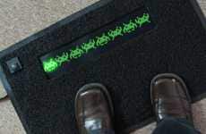 Space Invaders Door Mat