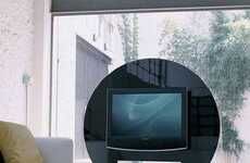 Circular TV Display