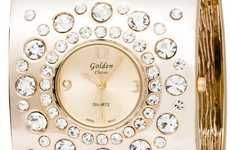 Opulent Cuff Timepieces