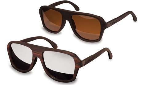Wooden Hipster Eyewear