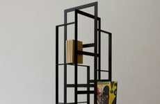 Barred Bookcases