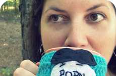 Naughty Moustache Mugs