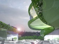 Blooming Terraced Buildings Image 2