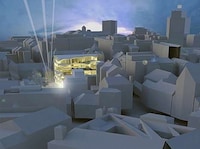 Blooming Terraced Buildings Image 6
