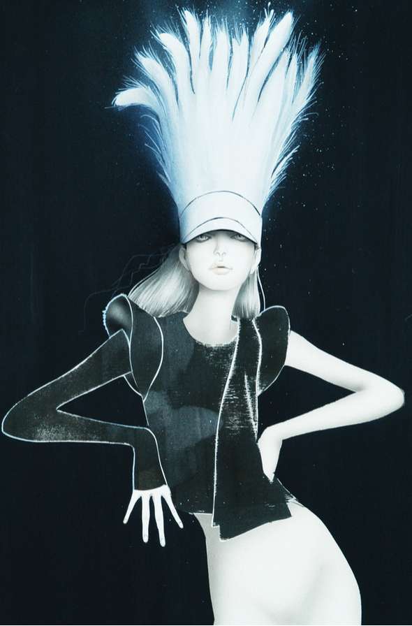 超人気新品 Ingenue Fashion mizuno masaki : Sketches 版画