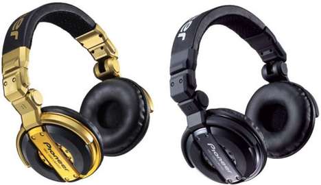 Glamorously Gilded Headsets