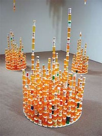 Drug Bottle Chandeliers Image 4