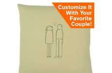 Customizable Couple Cushions